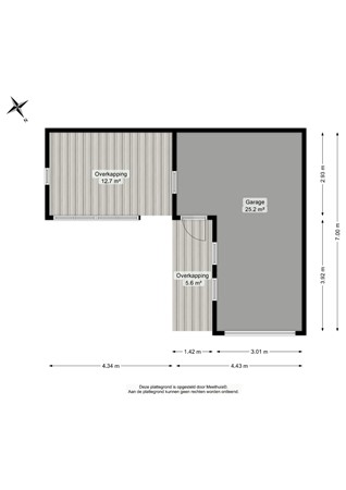 Floorplan - Ubbenasingel 10, 9909 AP Spijk